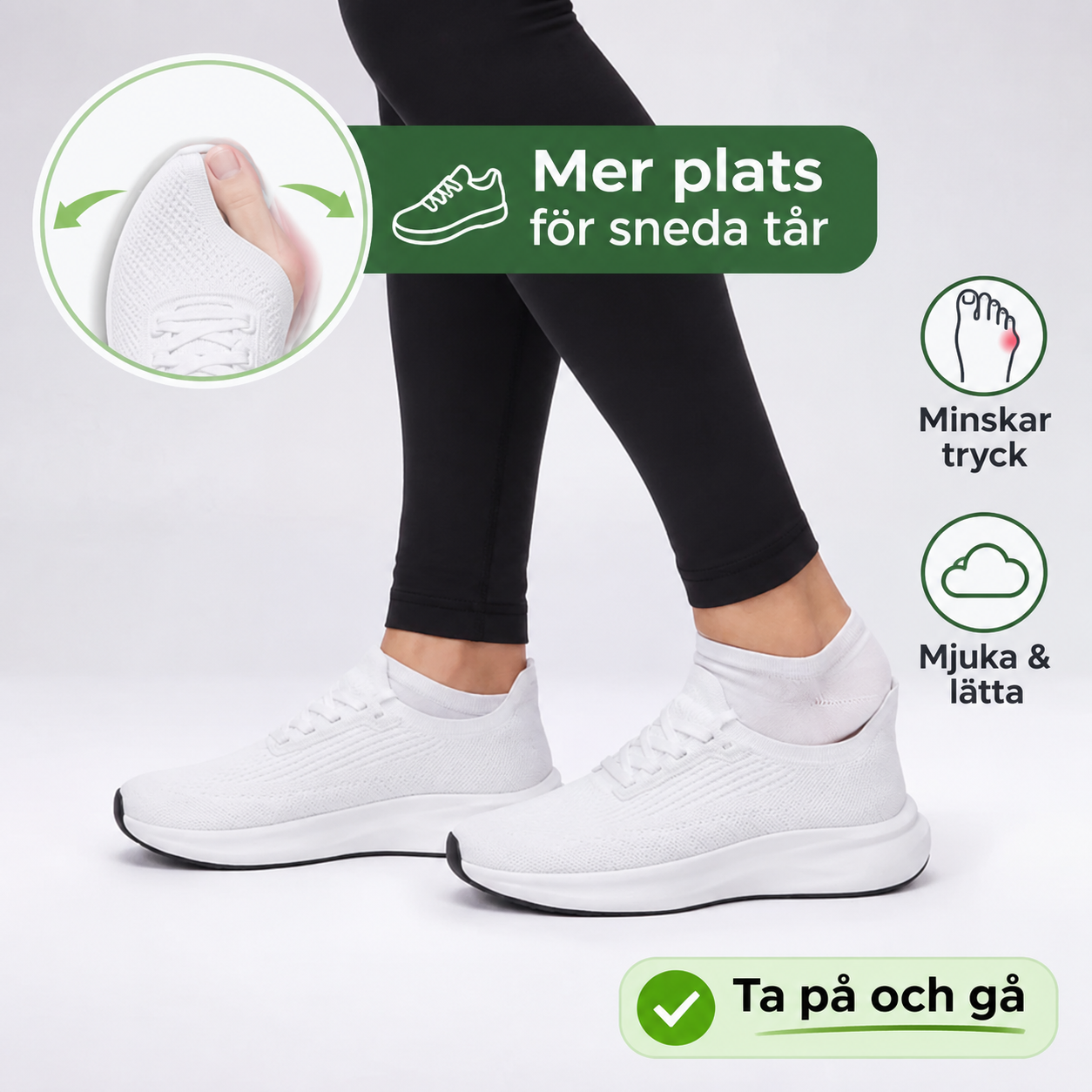 CloudStep™ - Din smärtfria vardag med hallux-vänliga skor
