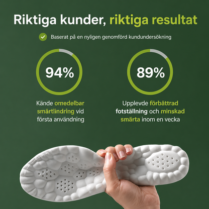 ComfortStep™ -  Njut av smärtfria promenader i sommar